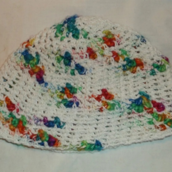RAINBOW BABY Handmade Crochet Beanie Hat - Picture 5 of 5